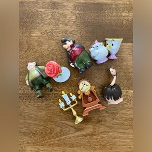 Beauty & the Beast PVC figurines